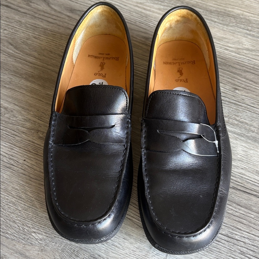 NEW Polo Ralph Lauren Leather Loafers Size 10